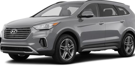 HYUNDAI SANTA FE 2018 KM8SR4HF1JU270455 image